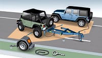 towing a jeep wrangler