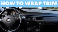 How to Vinyl Wrap Interior Trim