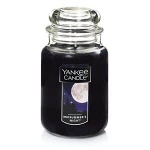 Yankee Candle Large Jar Candle Midsummer's Night,Black