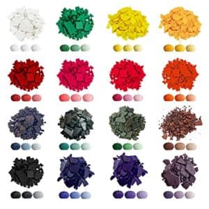 NOSTOSON Candle Dye: 16 Colors Soy Wax Candle Dyes Wax Dyes for Candle Making Color Chips for Candle Making Wax Dye Flakes[Upgrade]