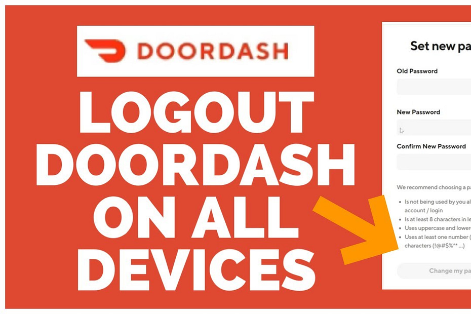 How to Log Out of Doordash Driver on All Devices