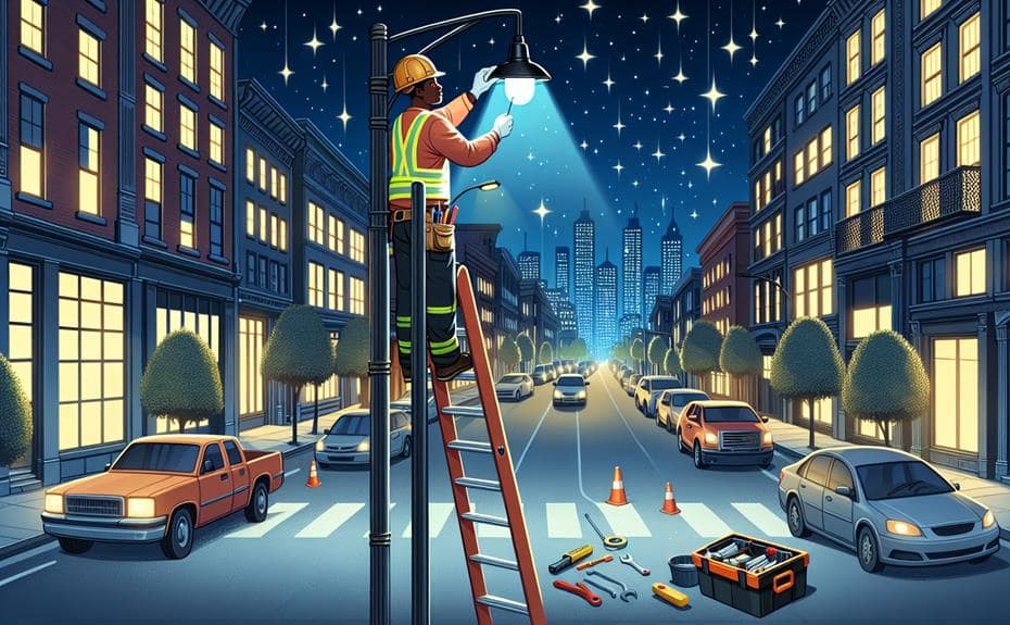 street light maintenance advice