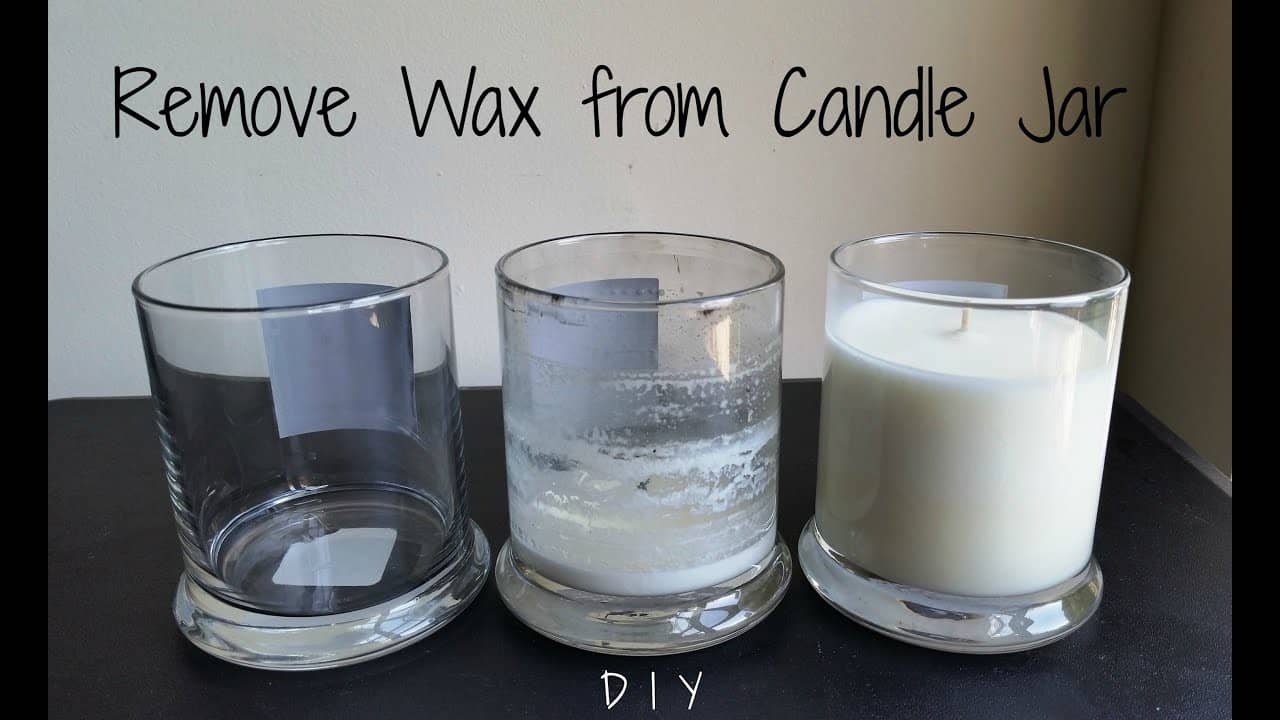 What Removes Candle Wax from Glass 